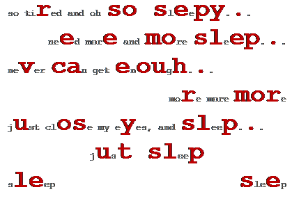 sleepy